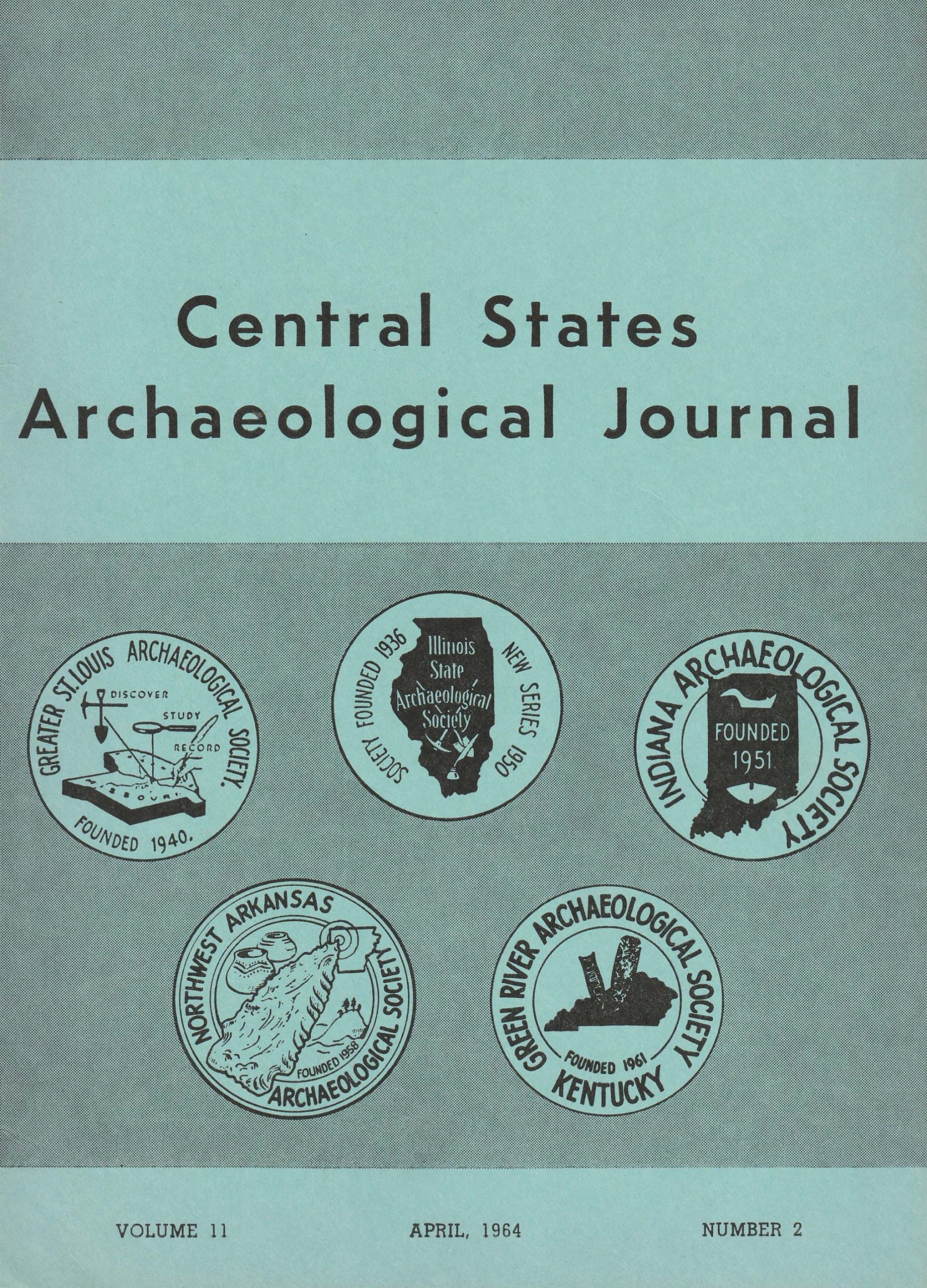 April 1964 Central States Archaeological Journal