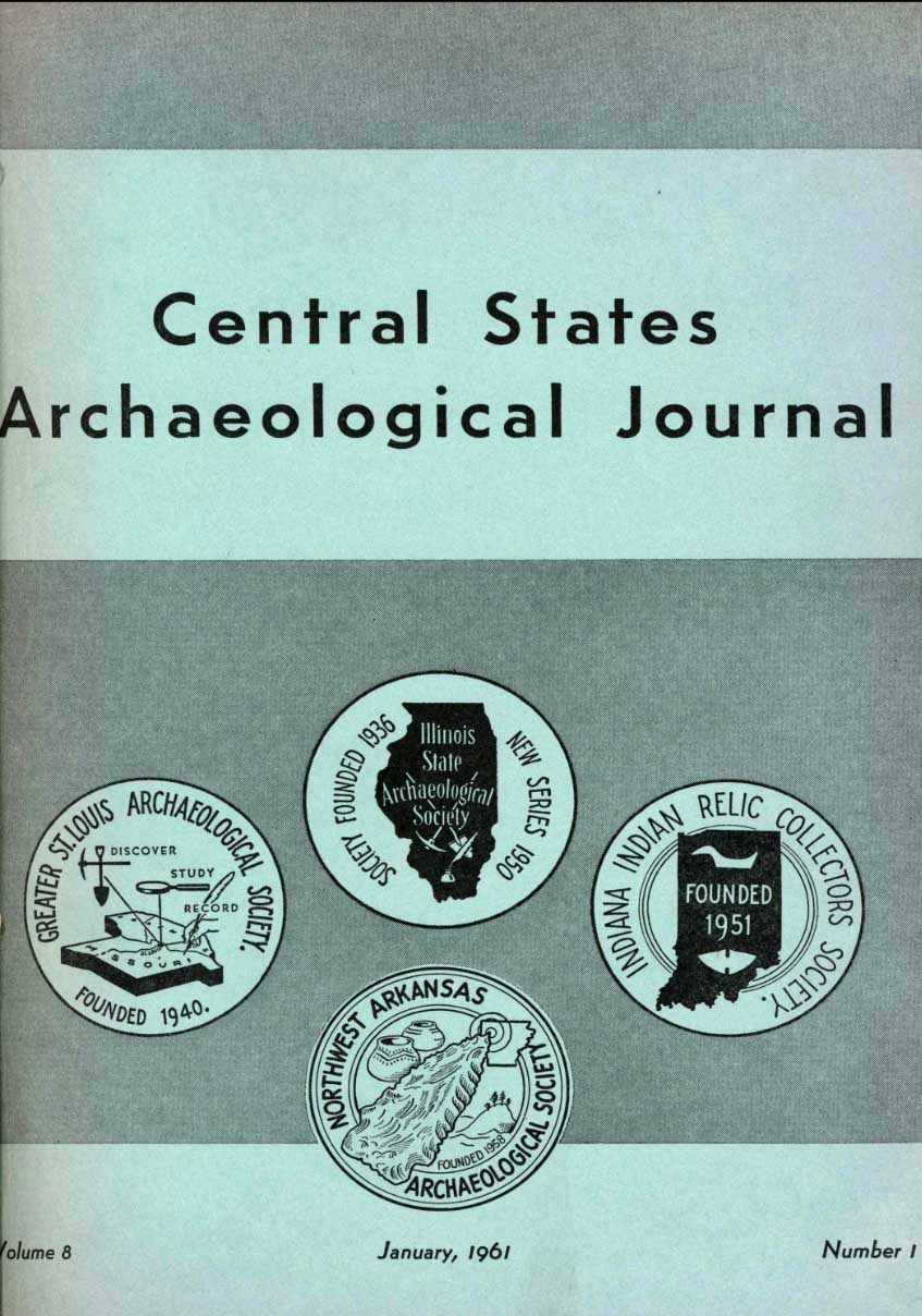 January 1961 Central States Archaeological Journal 