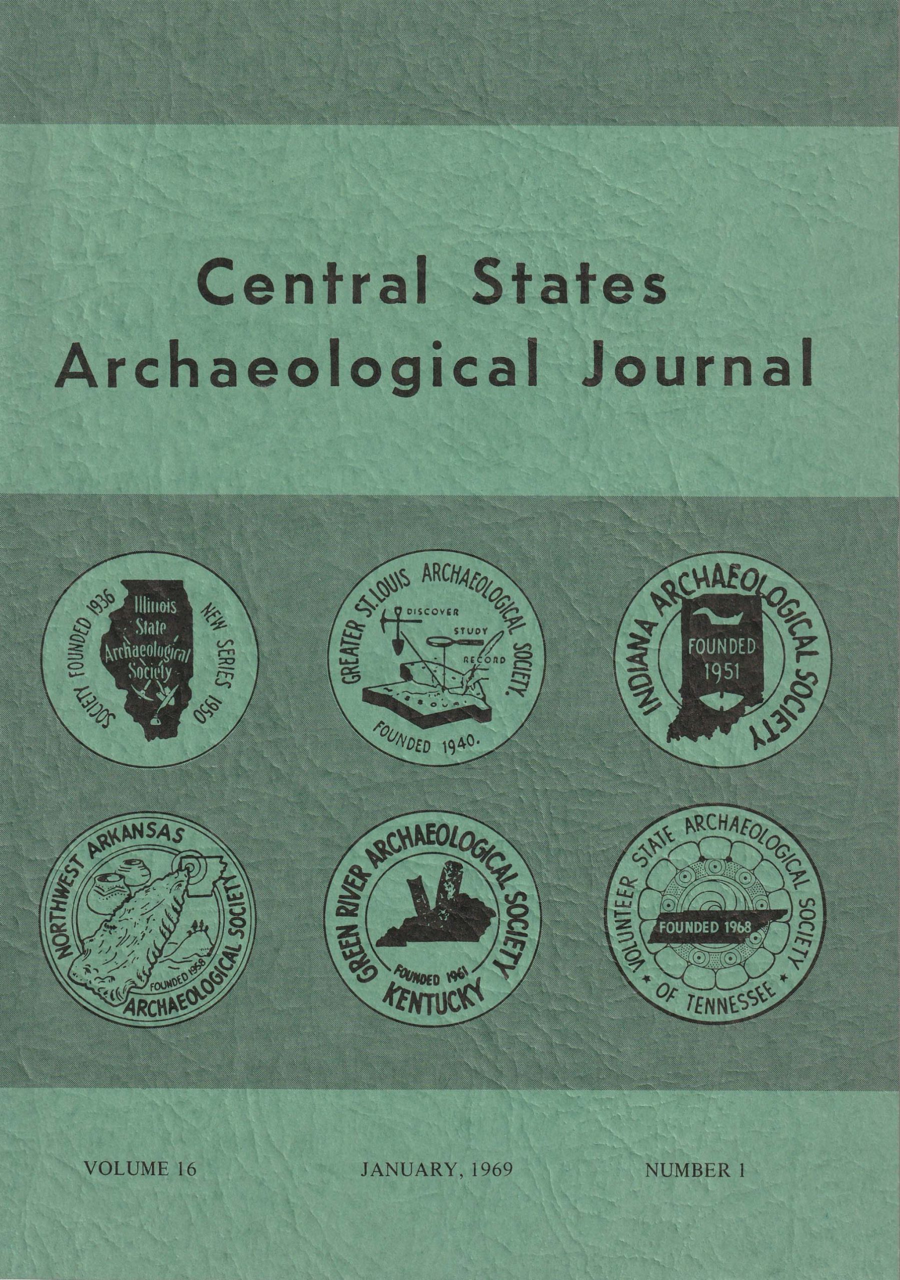 January 1969 Central States Archaeological Journal