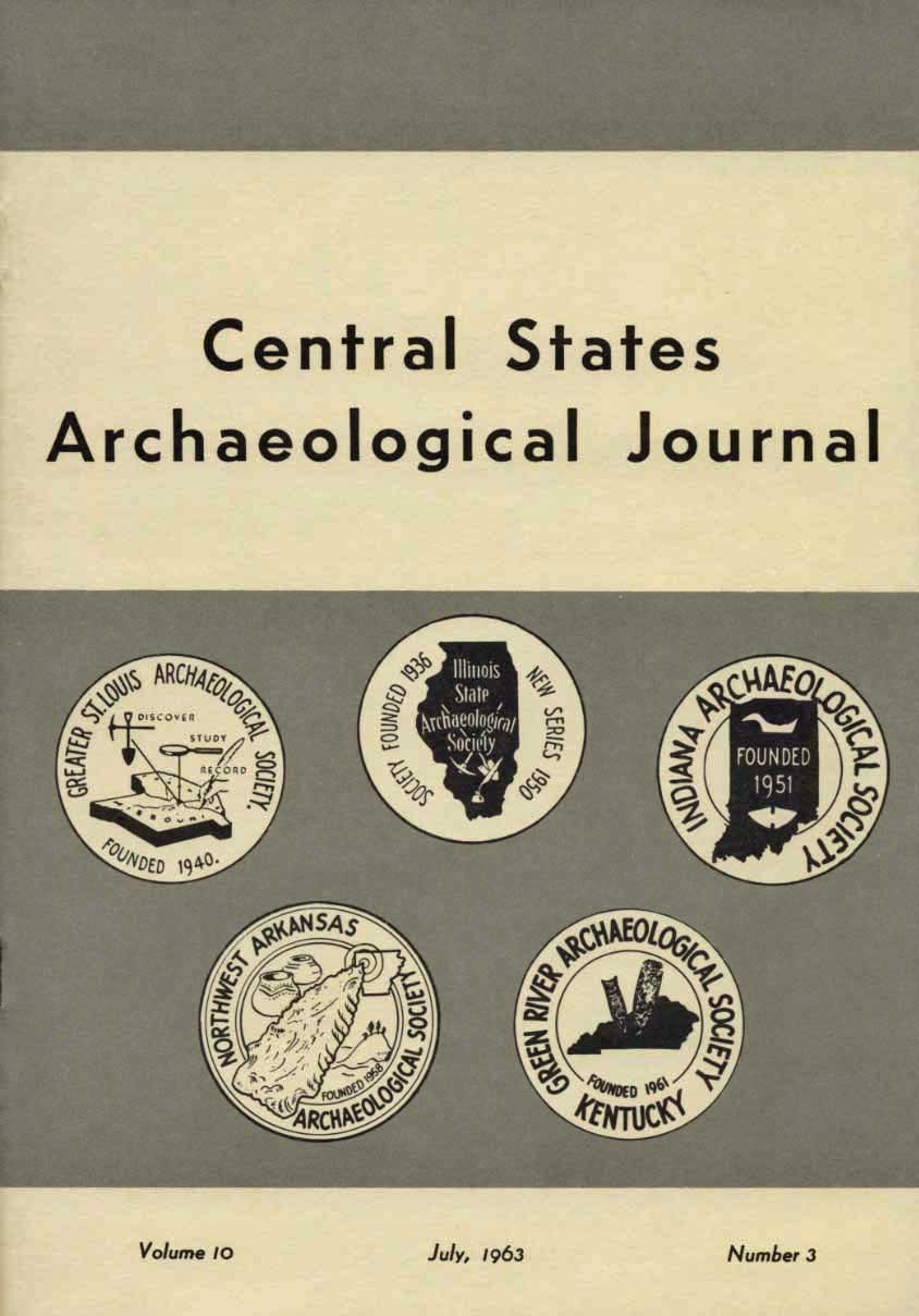 July 1963 Central States Archaeological Journal 